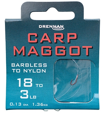 Drennan Carp Maggot Barbless Hooks To Nylon – The Tackle Shack