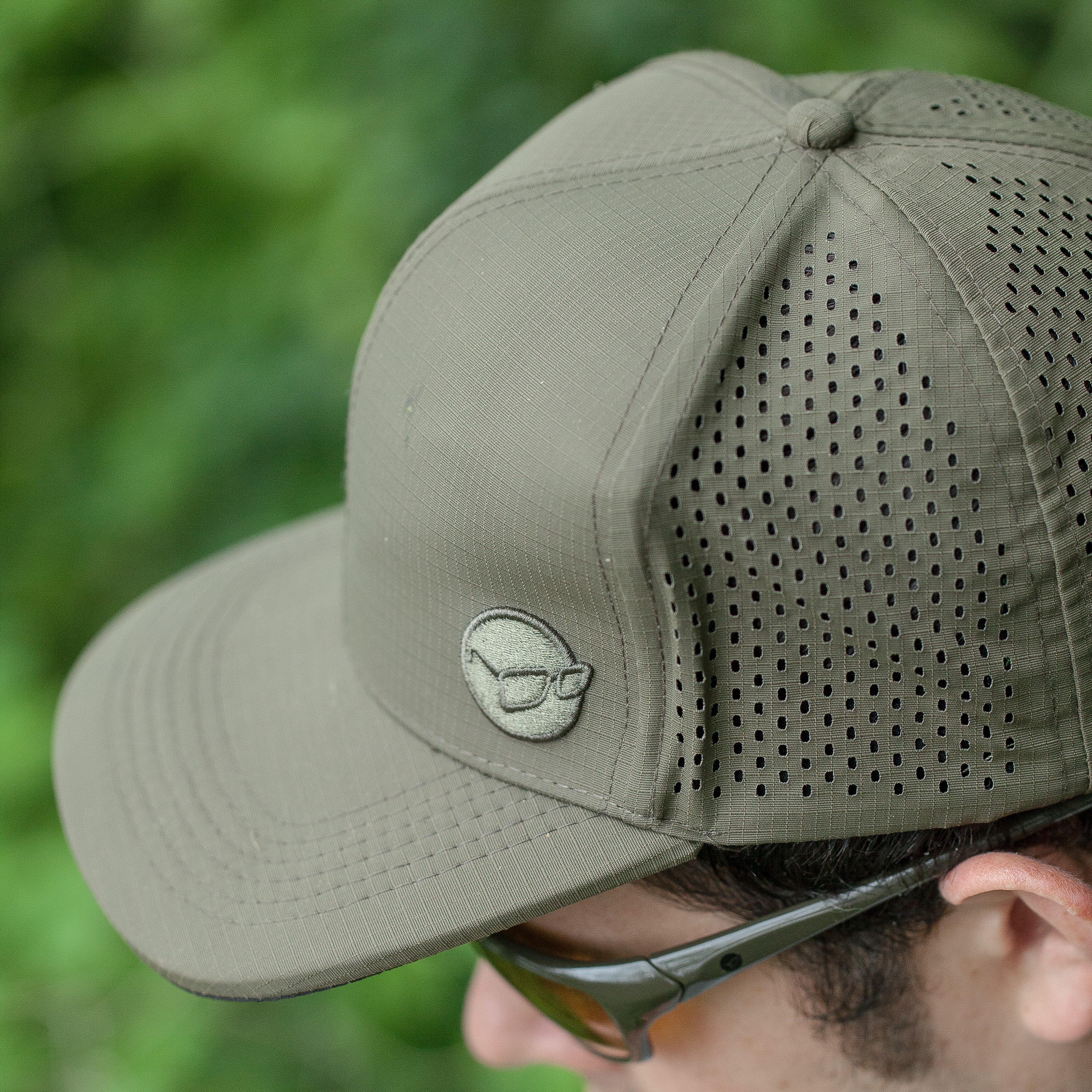 Korda Limited Edition Olive Ripstop Snapback Cap Hat KBC12 Fishing tackle