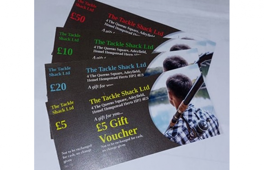 The Tackle Shack Gift Vouchers – The Tackle Shack