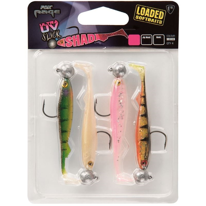 Fox Rage Ultra UV Loaded Slick Shad Lures – The Tackle Shack